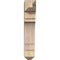 Ekena Millwork Merced Craftsman Rough Sawn Bracket, Douglas Fir, 4"W x 14"D x 22"H BKT04X14X22MRC04RDF - alternate 3